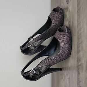 Fergalicious Mona-T Sparkle Heels, 7M